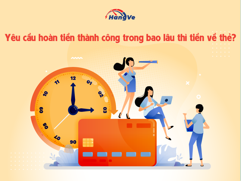 Yêu cầu hoàn tiền thành công trong bao lâu thì tiền về thẻ?