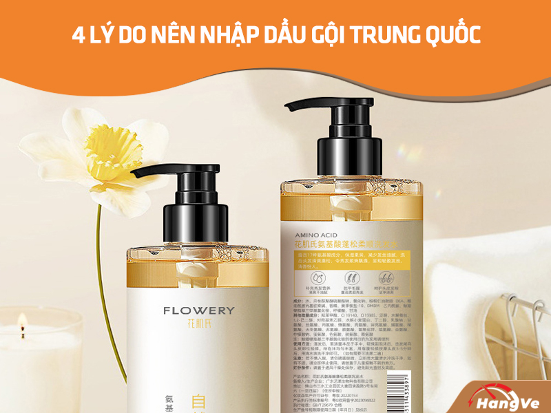 4 lý do nên nhập dầu gội Trung Quốc về kinh doanh