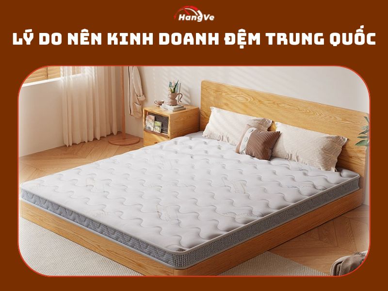 Lý do nên kinh doanh đệm Trung Quốc