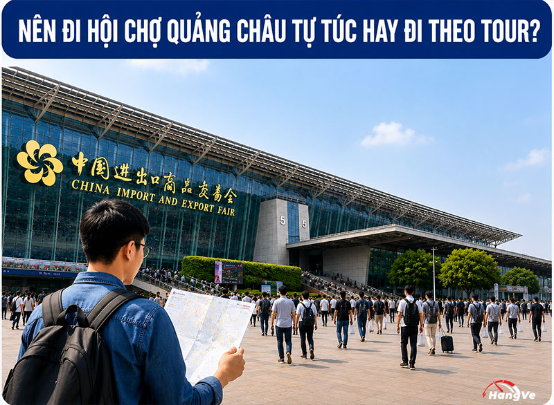 Nên đi hội chợ Quảng Châu tự túc hay đi theo tour?