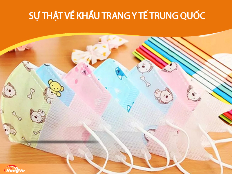 Sự thật về khẩu trang y tế Trung Quốc