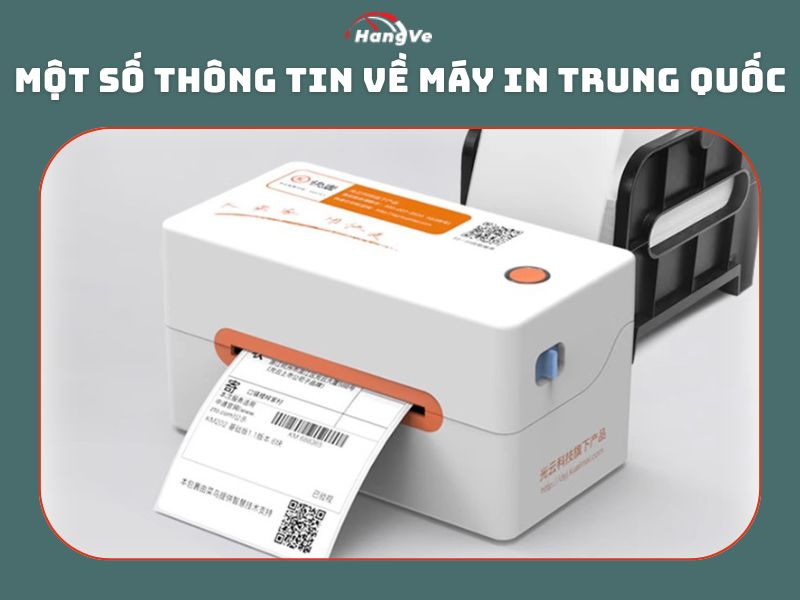 Một số thông tin về máy in Trung Quốc