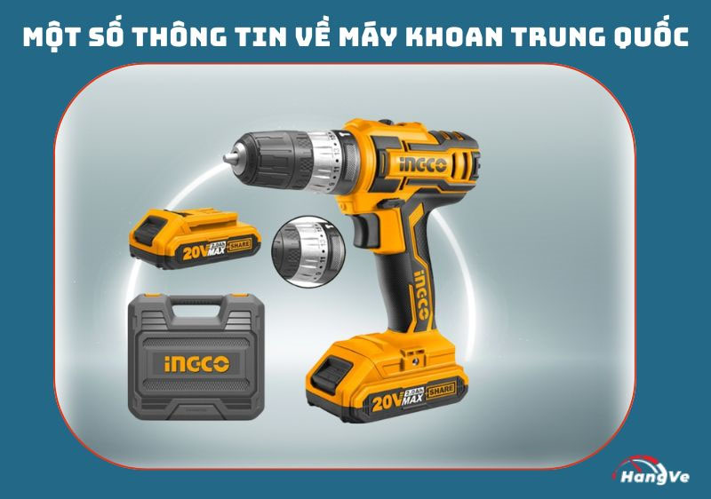 Một số thông tin về máy khoan Trung Quốc