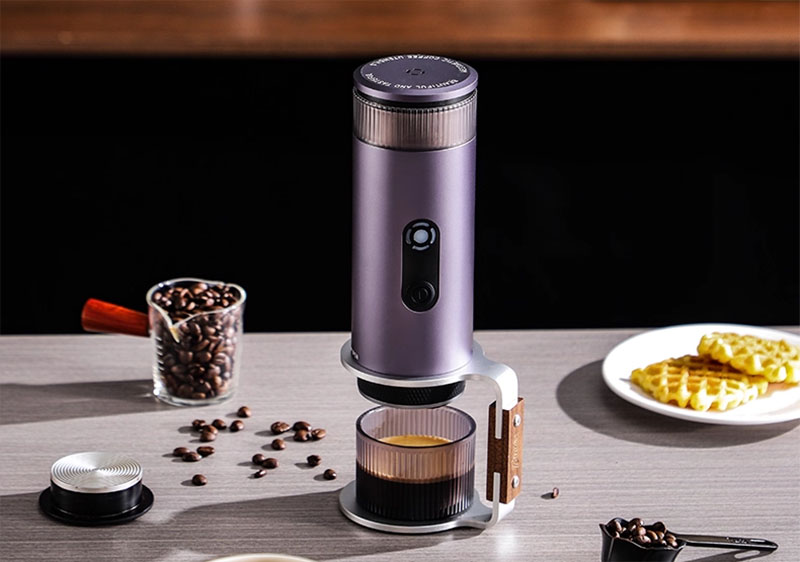 Máy pha cà phê mini cầm tay