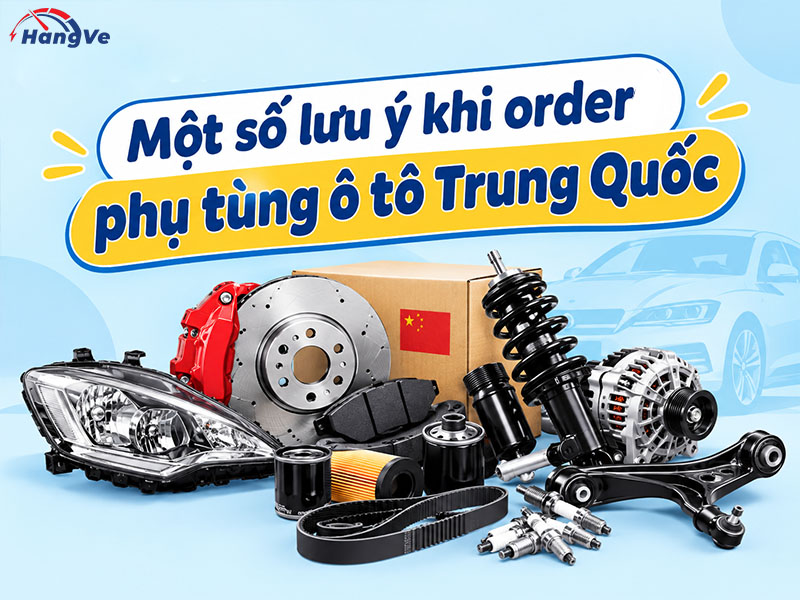 Một số lưu ý khi order phụ tùng ô tô Trung Quốc
