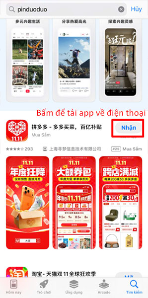 Tải ứng dụng Pinduoduo