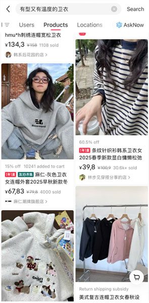 Lựa chọn sản phẩm cần mua