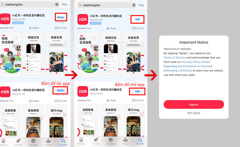 Tải app về điện thoại