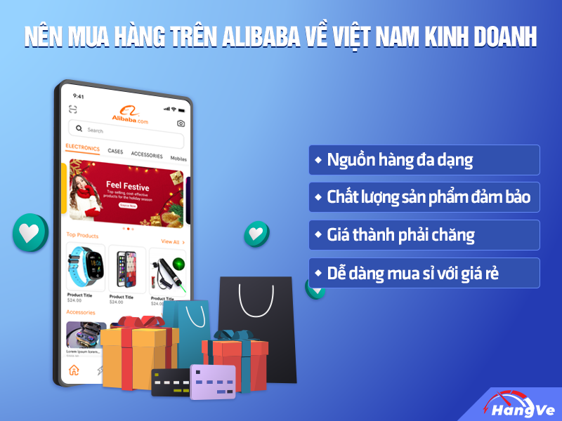 Mua hàng trên Alibaba