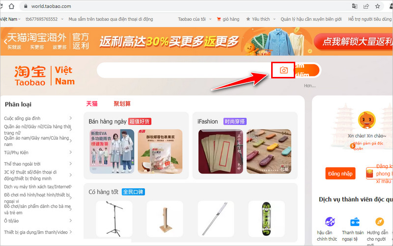 Sử dụng Google dịch để chuyển tên tiếng Việt sản phẩm sang tiếng Trung