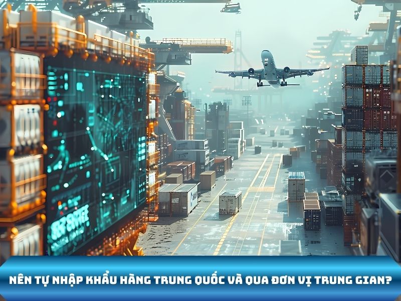 Nên tự nhập khẩu hàng Trung Quốc và qua đơn vị trung gian?
