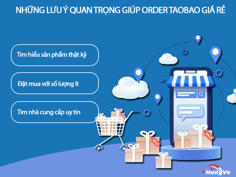 Những lưu ý quan trọng giúp order hàng Taobao giá rẻ