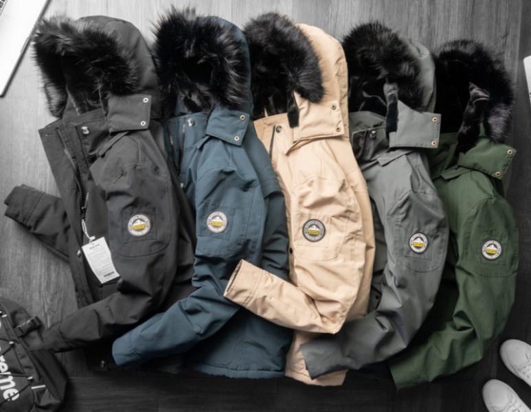 Áo khoác nam Trung Quốc cao cấp Parka