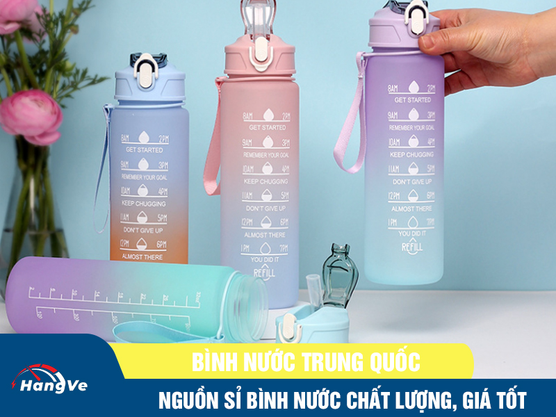 Nguồn sỉ bình nước Trung Quốc chất lượng, giá tốt