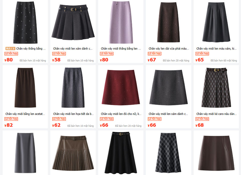 Link order chân váy trên trang 1688