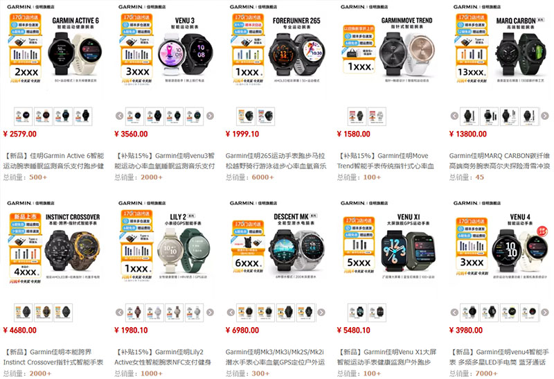 Link shop order đồng hồ thông minh nội địa Trung trên Taobao, Tmall