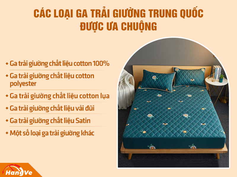 ga trải giường Trung Quốc