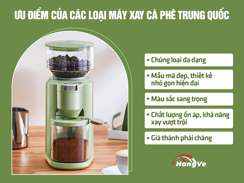 máy xay cà phê Trung Quốc