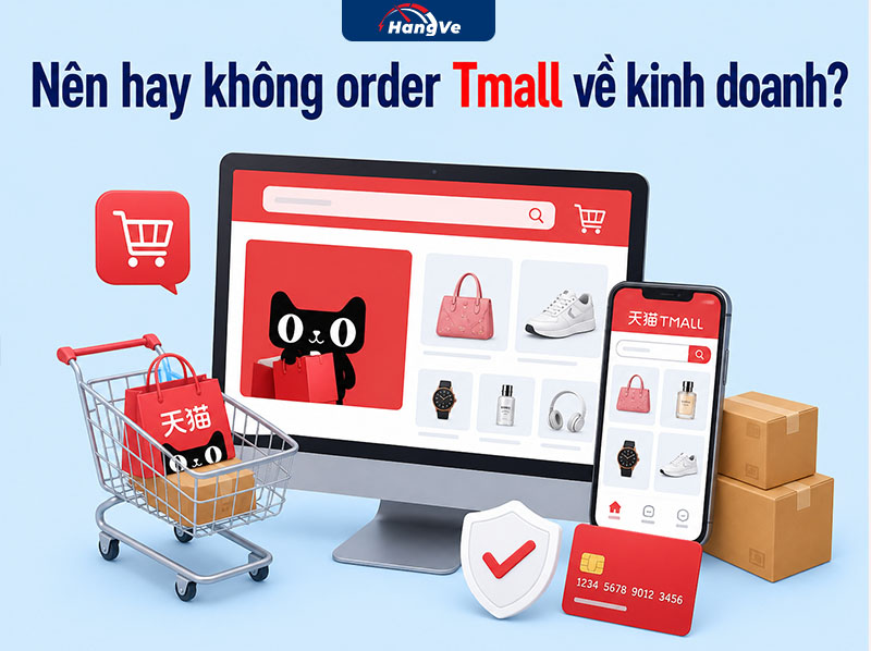 Nên hay không order Tmall về kinh doanh?