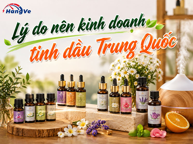 Lý do nên kinh doanh tinh dầu Trung Quốc