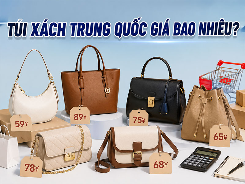 Túi xách Trung Quốc giá bao nhiêu?