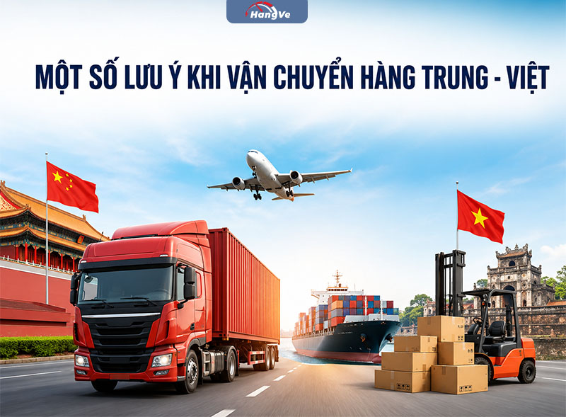Một số lưu ý khi vận chuyển hàng Trung - Việt