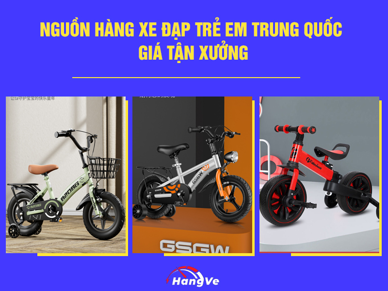 Nguồn nhập kho hàng xe đạp trẻ em giá tận gốc