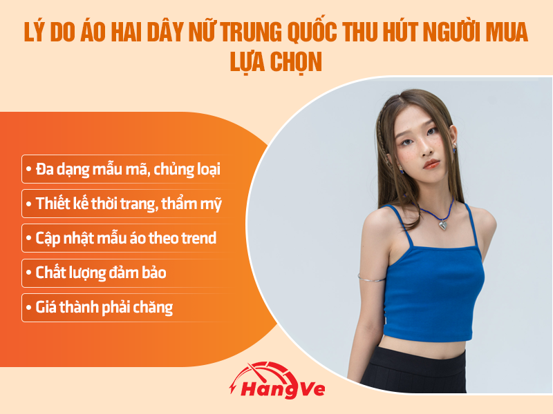 Áo hai dây nữ Trung Quốc