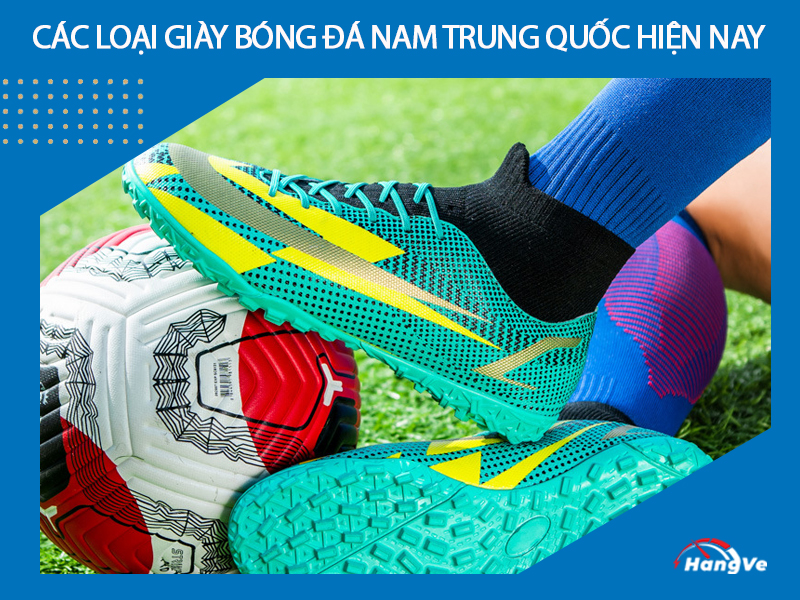 Các loại giày bóng đá nam Trung Quốc phổ biến hiện nay