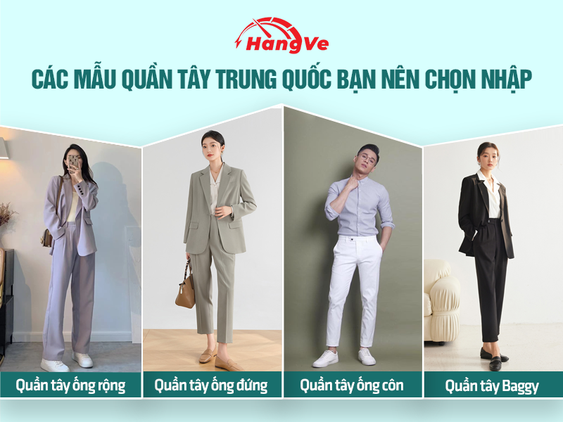 quần tây Trung Quốc