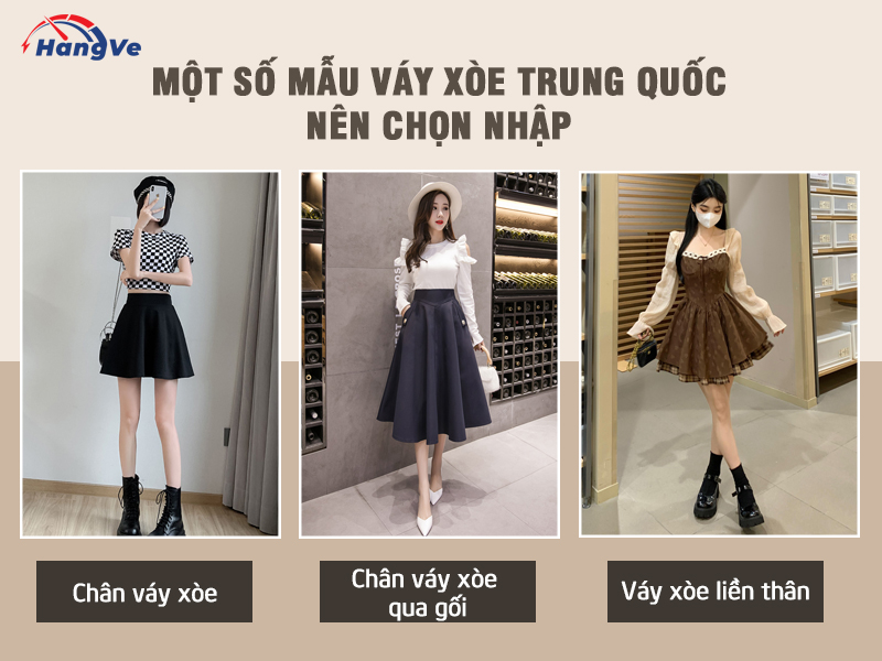 váy xòe Trung Quốc