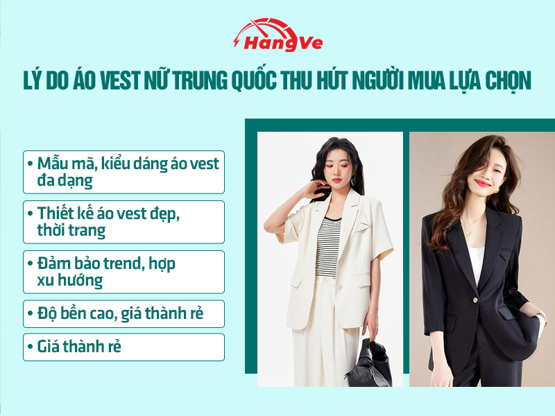 áo vest nữ Trung Quốc