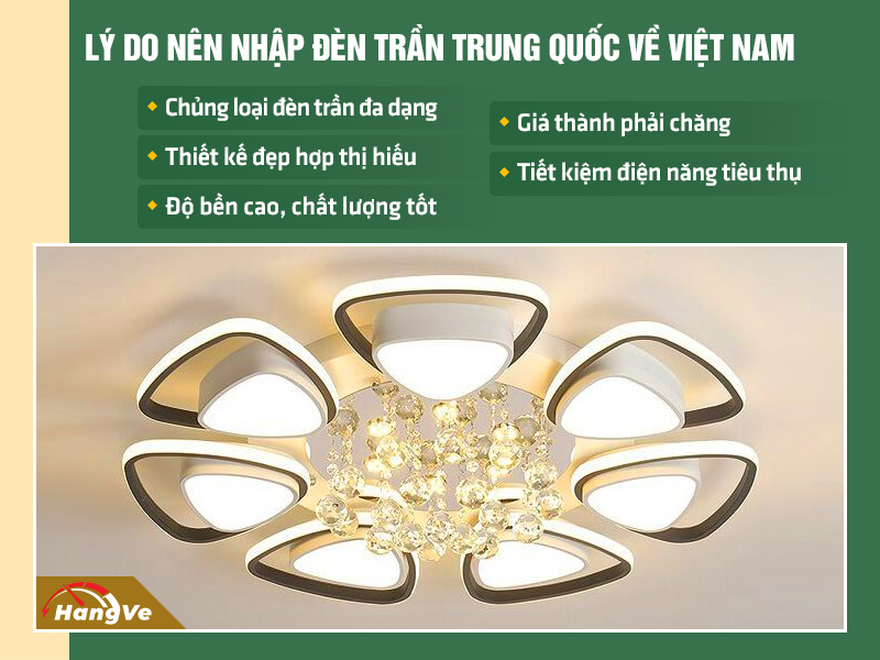 đèn trần Trung Quốc