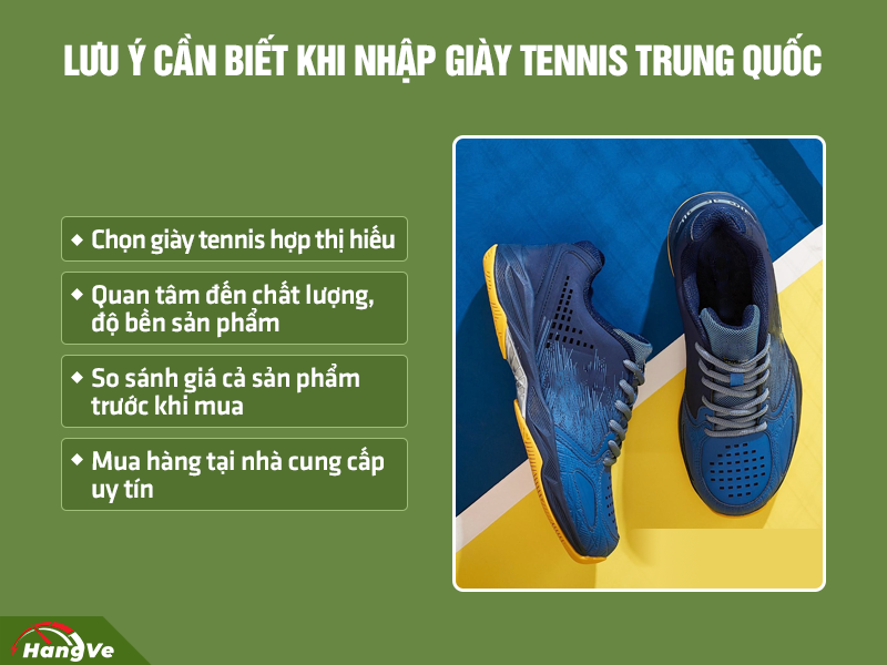 Giày tennis Trung Quốc