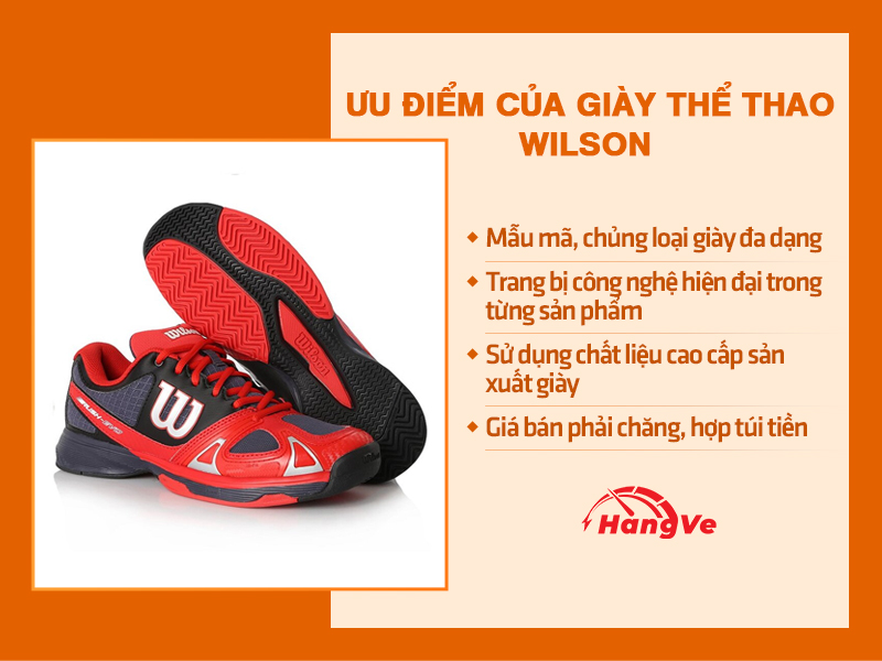 Giày thể thao Wilson Trung Quốc