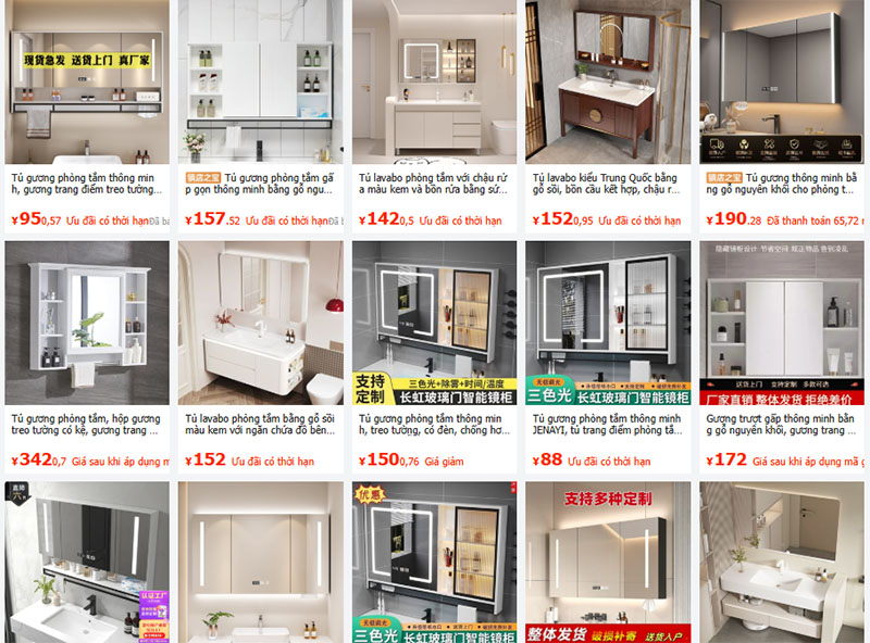 Nguồn thiết bị vệ sinh Trung chất lượng trên TMĐT