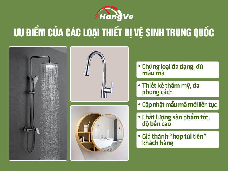 Thiết bị vệ sinh Trung Quốc