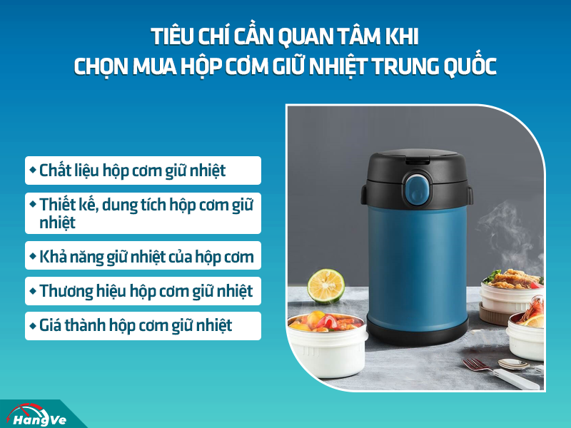 hộp cơm giữ nhiệt Trung Quốc