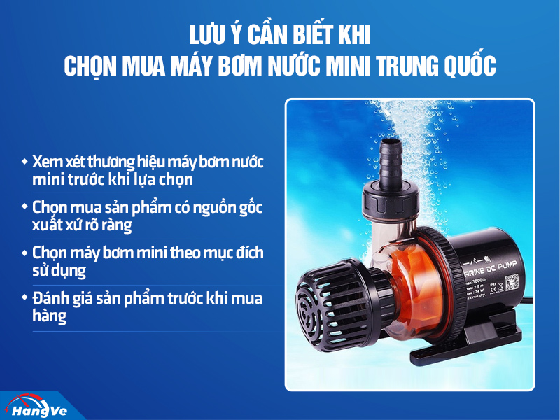 Máy bơm nước mini Trung Quốc