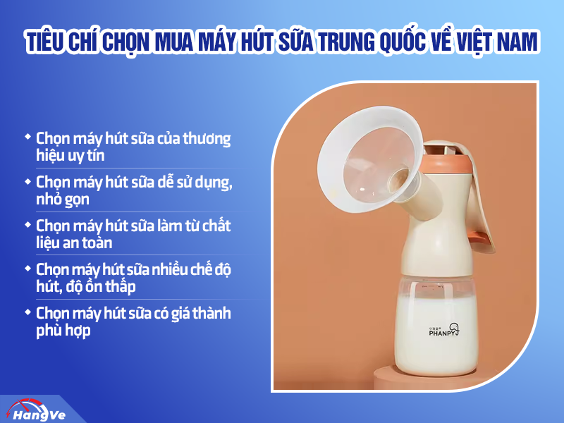 Máy hút sữa Trung Quốc