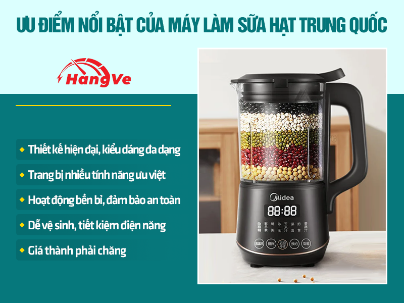 Máy làm sữa hạt Trung Quốc