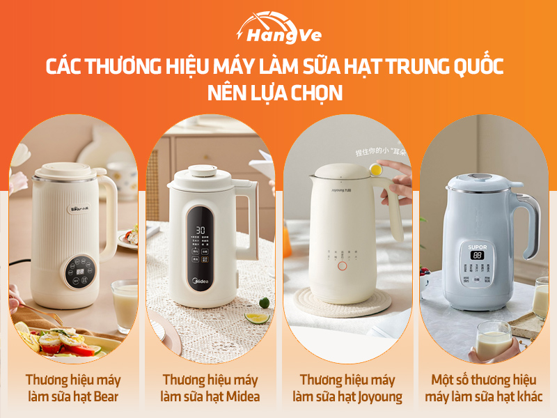 Máy làm sữa hạt Trung Quốc