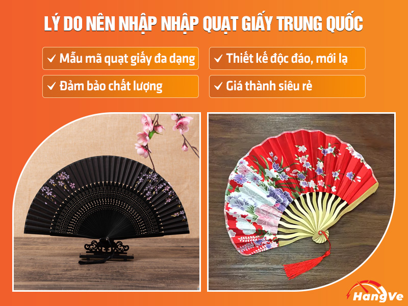 quạt giấy Trung Quốc