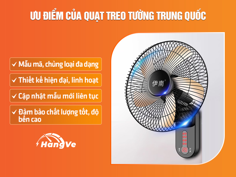 Quạt treo tường Trung Quốc