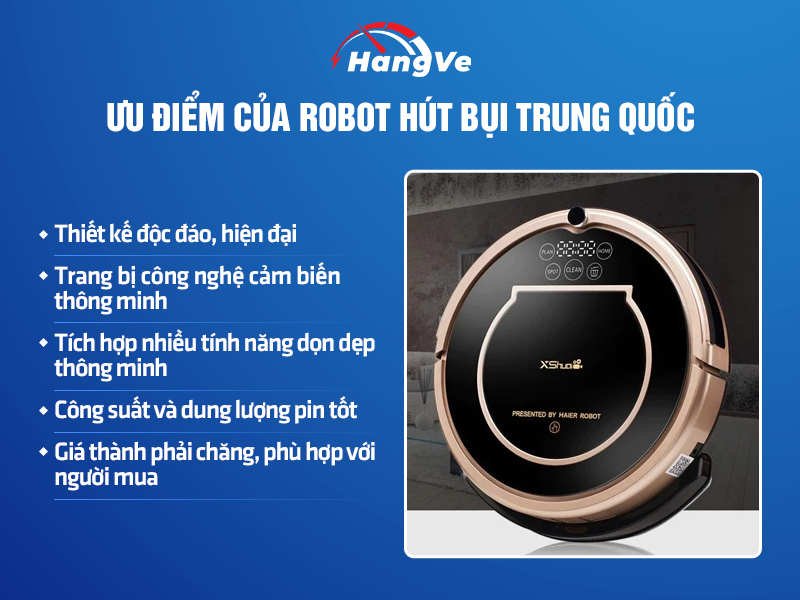 Robot hút bụi Trung Quốc