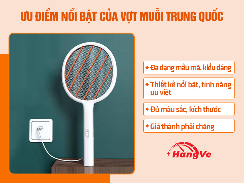 vợt muỗi Trung Quốc