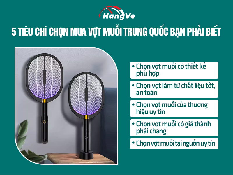 vợt muỗi Trung Quốc