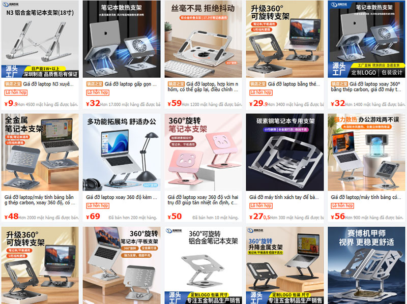 Nguồn bàn kê laptop Trung Quốc trên 1688