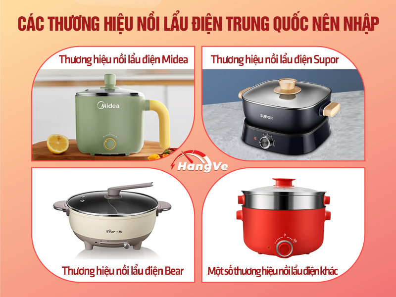 nồi lẩu điện Trung Quốc