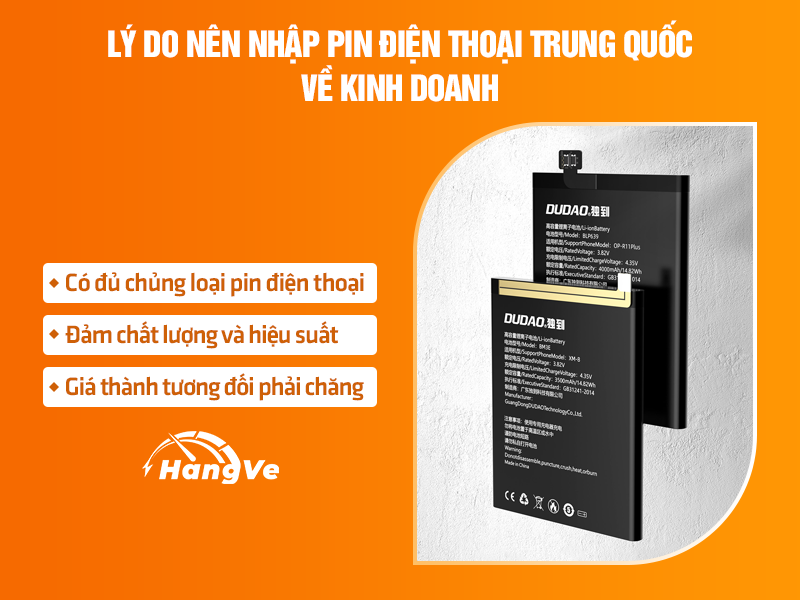 Pin điện thoại Trung Quốc